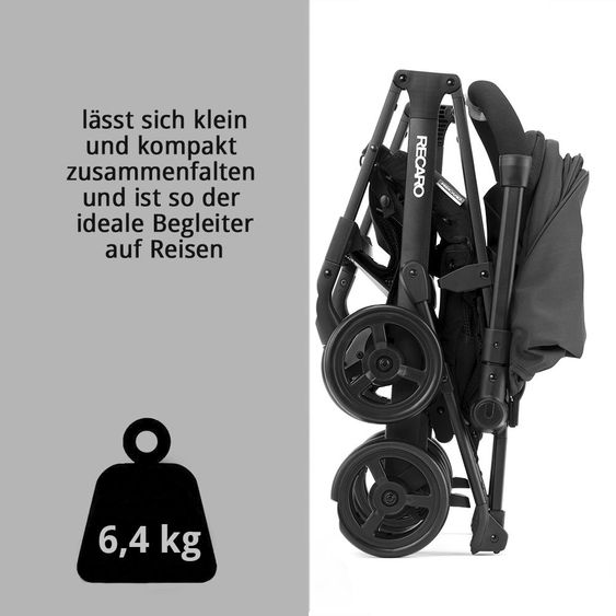Recaro Passeggino Easylife Elite 2 (fino a 22 kg) - Select - Blu Pacifico
