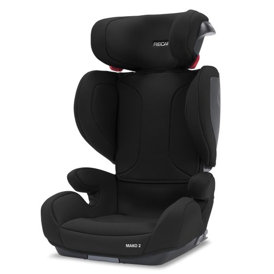 Recaro Kindersitz Mako 2 i-Size 100 cm - 150 cm / 3,5 Jahre bis 12 Jahre (15-36 kg) + Gratis Zubehörpaket - Core - Deep Black