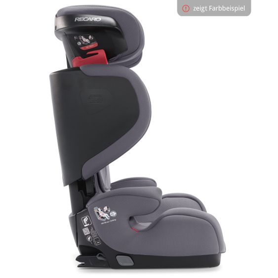 Recaro Kindersitz Mako 2 i-Size 100 cm - 150 cm / 3,5 Jahre bis 12 Jahre (15-36 kg) + Gratis Zubehörpaket - Core - Deep Black