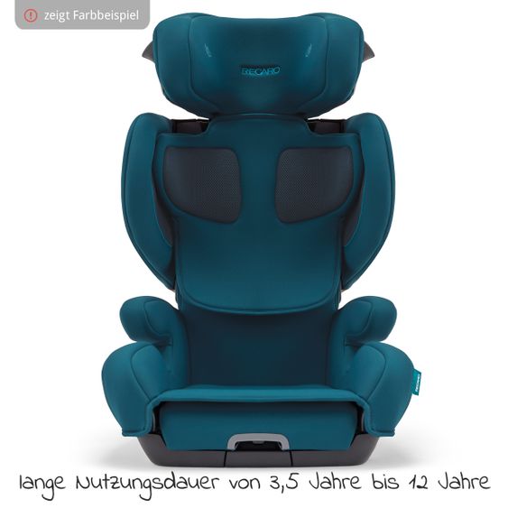 Recaro Kindersitz Mako Elite 2 i-Size 100 cm - 150 cm / 3,5 Jahre bis 12 Jahre - Prime - Mat Black