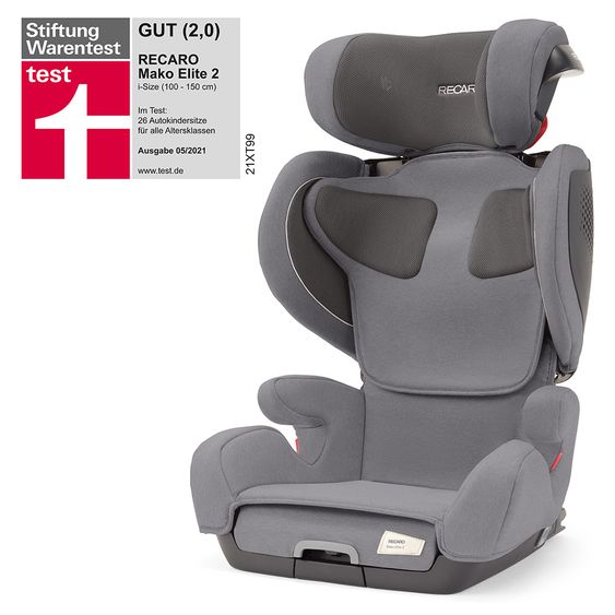 Recaro Child seat Mako Elite 2 i-Size 100 cm - 150 cm / 3.5 years to 12 years - Prime - Silent Grey