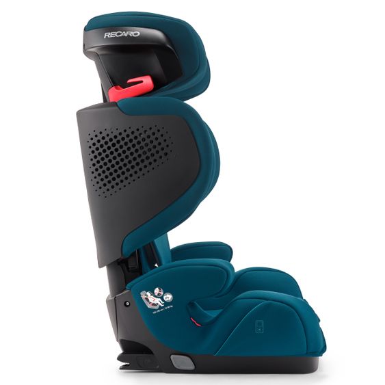 Recaro Kindersitz Mako Elite 2 i-Size 100 cm - 150 cm / 3,5 Jahre bis 12 Jahre - Select - Teal Green