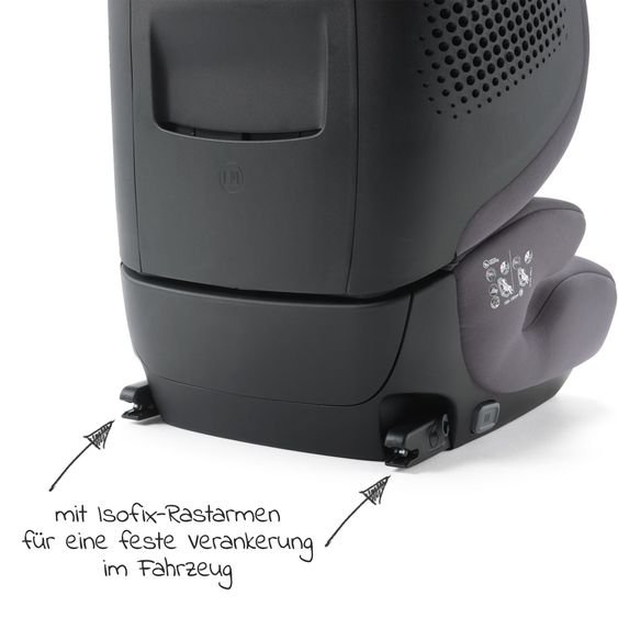 Recaro Kindersitz Mako 2 Pro i-Size 100 cm - 150 cm / 3,5 Jahre bis 12 Jahre (15-36 kg) mit Isofix - Core - Simply Grey