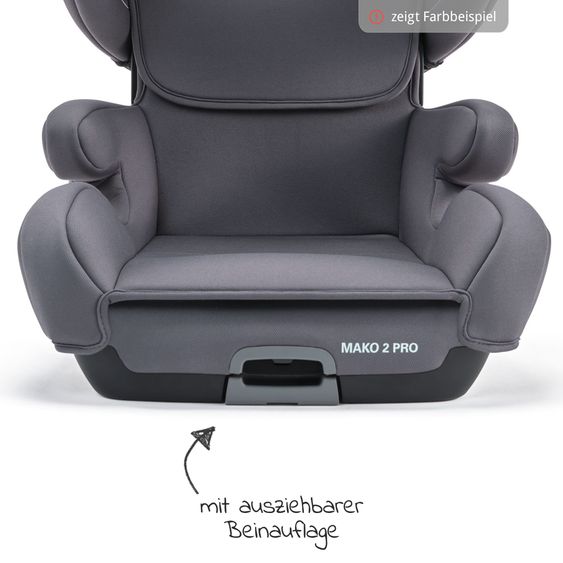 Recaro Kindersitz Mako 2 Pro i-Size 100 cm - 150 cm / 3,5 Jahre bis 12 Jahre (15-36 kg) mit Isofix - Core - Very Berry