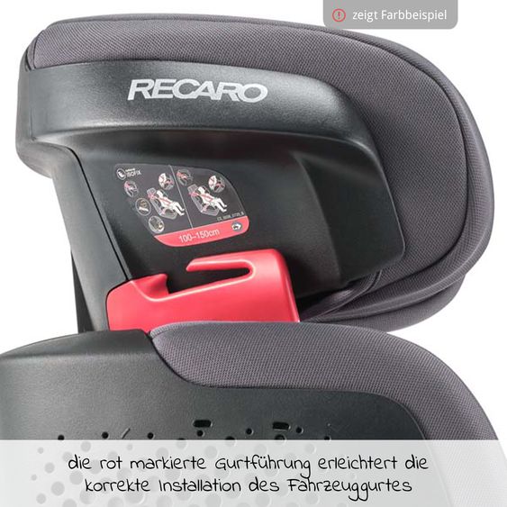 Recaro Kindersitz Mako 2 Pro i-Size 100 cm - 150 cm / 3,5 Jahre bis 12 Jahre (15-36 kg) mit Isofix - Core - Very Berry