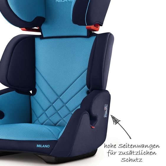 Recaro Kindersitz Milano - Xenon Blue
