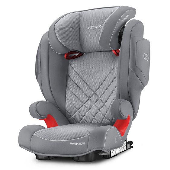 Recaro Kindersitz Monza Nova 2 Seatfix - Aluminium Grey