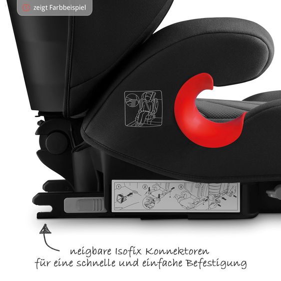 Recaro Kindersitz Monza Nova 2 Seatfix - Aluminium Grey