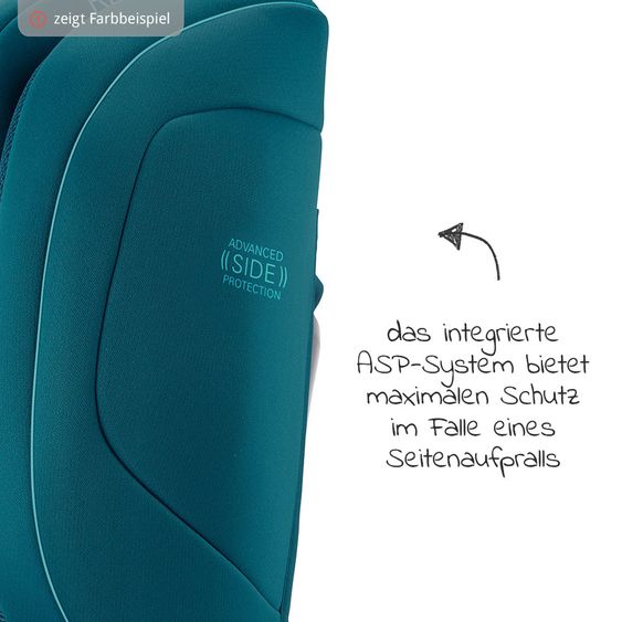 Recaro Kindersitz Monza Nova 2 Seatfix Gruppe 2/3 - 3,5 Jahre bis 12 Jahre (15-36 kg) - Select - Sweet Gurry
