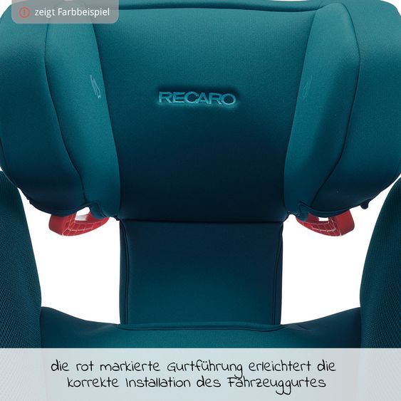 Recaro Kindersitz Monza Nova 2 Seatfix Gruppe 2/3 - 3,5 Jahre bis 12 Jahre (15-36 kg) - Select - Sweet Gurry