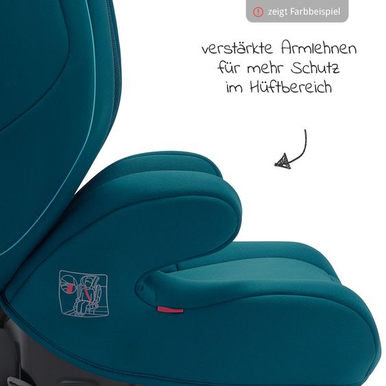 Recaro Kindersitz Monza Nova 2 Seatfix Gruppe 2/3 - 3,5 Jahre bis 12 Jahre (15-36 kg) - Select - Sweet Gurry