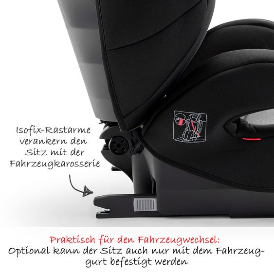 Recaro Child seat Monza Nova EVO Seatfix - Core - Carbon Black