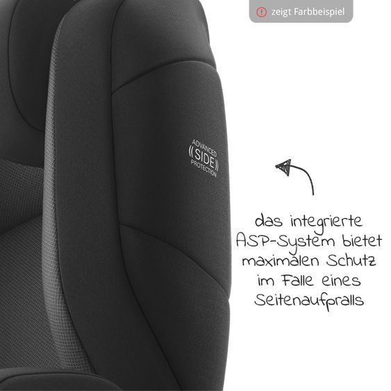 Recaro Kindersitz Monza Nova EVO Seatfix Gruppe 2/3 - 3,5 Jahre bis 12 Jahre (15-36 kg) - Core - Simply Grey