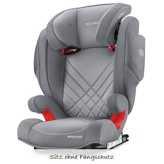 Recaro Kindersitz Monza Nova IS Seatfix - Aluminium Grey