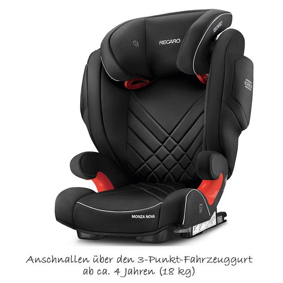 Recaro Kindersitz Monza Nova IS Seatfix - Core - Performance Black