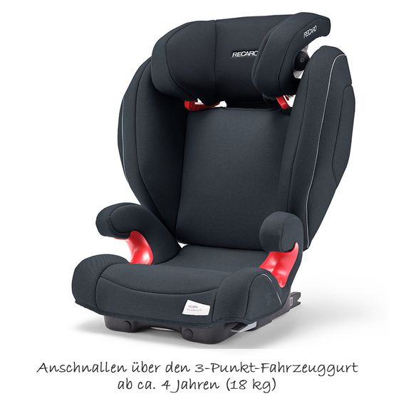 Recaro Seggiolino Monza Nova IS + Pacchetto accessori gratuito - Prime - Mat Black