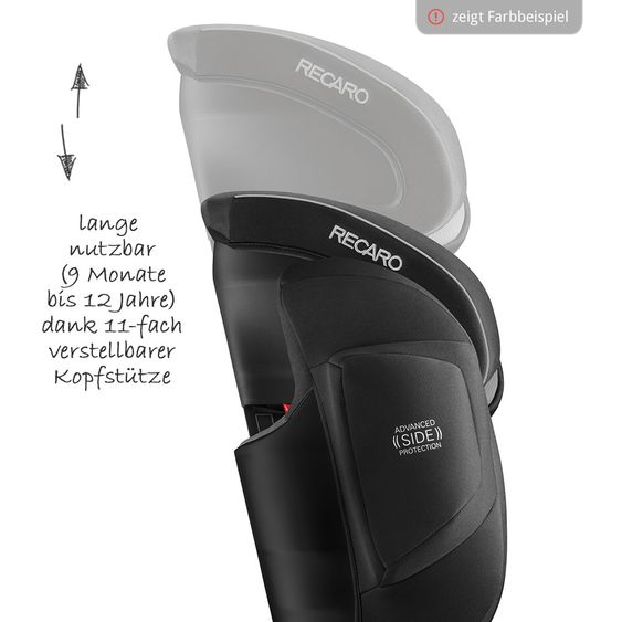 Recaro Seggiolino Monza Nova IS + Pacchetto accessori gratuito - Prime - Mat Black