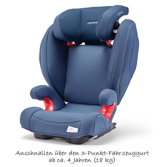 Recaro Child seat Monza Nova IS Seatfix - Prime - Sky Blue