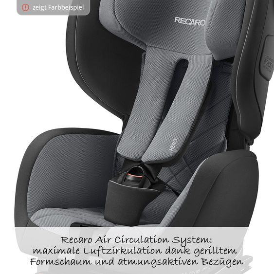 Recaro Kindersitz Optiafix - Performance Black
