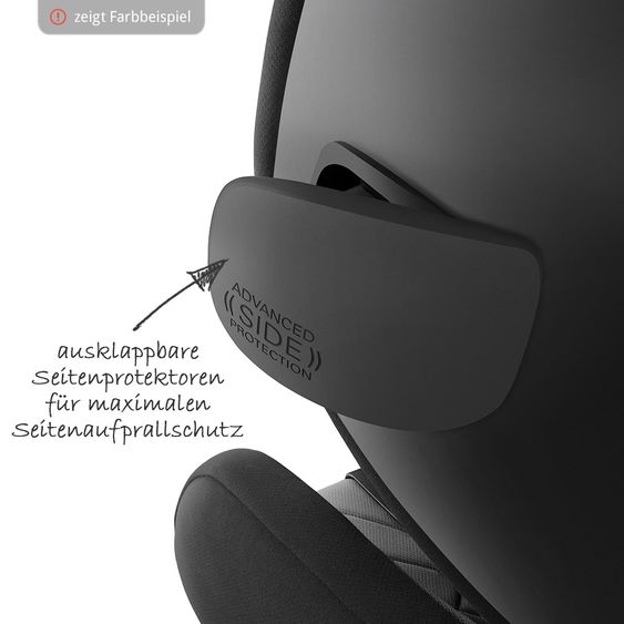 Recaro Kindersitz Optiafix - Performance Black