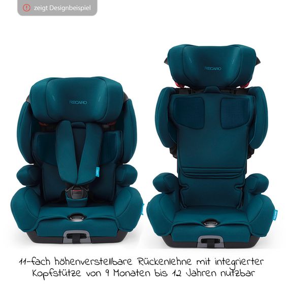 Recaro Seggiolino per bambini Tian Elite - Gruppo 1/2/3 / - da 9 mesi a 12 anni - (9-36 kg) - Prime - Mat Nero