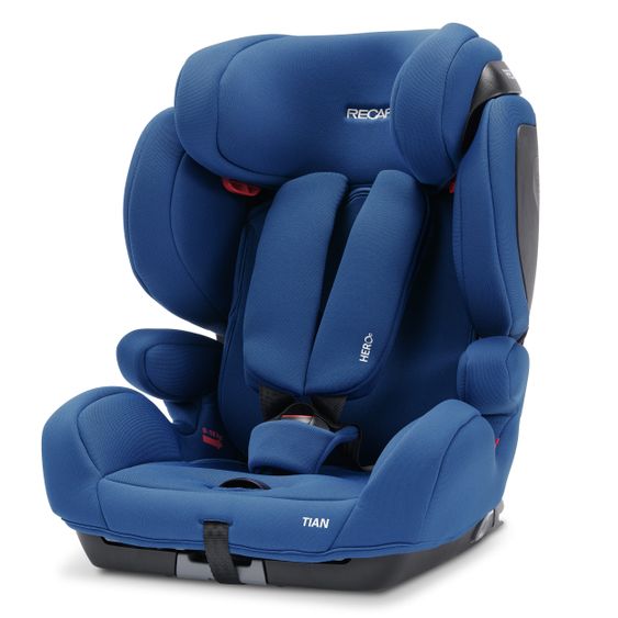 Recaro Kindersitz Tian - Gruppe 1/2/3 / - 9 Monate bis 12 Jahre - (9- 36 kg) - Core - Energy Blue