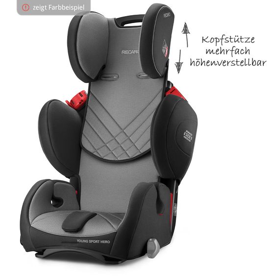 Recaro Seggiolino per bambini Young Sport Hero - Grigio alluminio