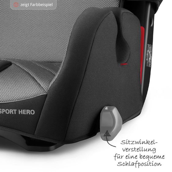 Recaro Kindersitz Young Sport Hero - Core - Performance Black