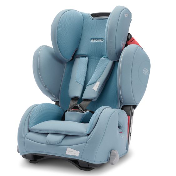 Recaro Kindersitz Young Sport Hero Gruppe 1/2/3 - ab 9 Monate - 12 Jahre ( 9-36 kg) - Prime - Frozen Blue