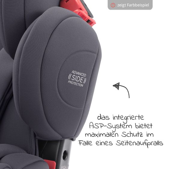Recaro Kindersitz Young Sport Hero Gruppe 1/2/3 - ab 9 Monate - 12 Jahre ( 9-36 kg) + Zubehörpaket - Core - Deep Black
