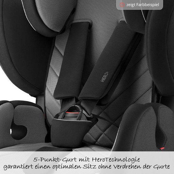 Recaro Kindersitz Young Sport Hero - Prime - Silent Grey