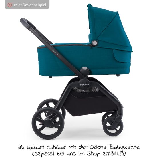 Recaro Kinderwagen-Gestell Celona - Silver