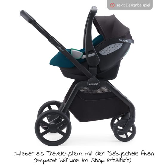 Recaro Kinderwagen-Gestell Celona - Silver