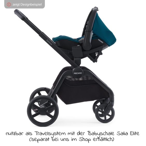 Recaro Kinderwagen-Gestell Celona - Silver