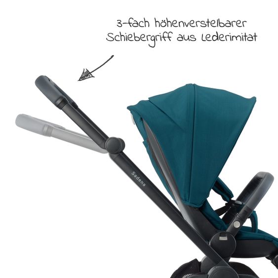 Recaro Kinderwagen-Gestell Sadena - Black