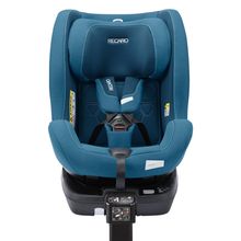 Reboarder-Kindersitz Salia 125 i-Size ab Geburt bis 7 Jahre (40 cm - 125 cm) drehbar mit Isofix-Basis - Steel Blue