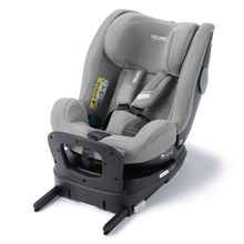 Reboarder-Kindersitz Salia 125 i-Size KID ab 3 Monate bis 7 Jahre (61 cm - 125 cm) drehbar mit Isofix-Basis - Carbon Grey