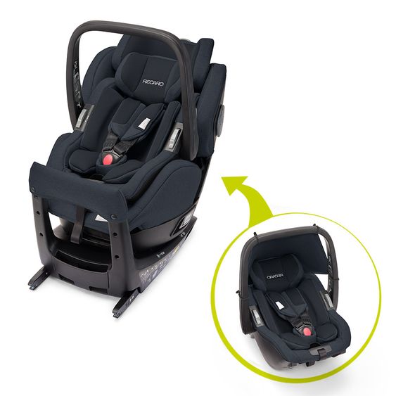 Recaro Reboarder child seat Salia Elite i-Size - Prime - Mat Black