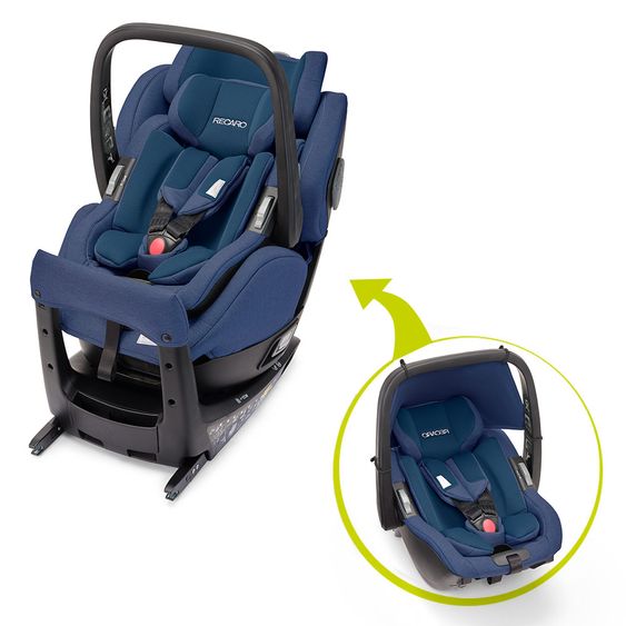 Recaro Reboarder-Kindersitz Salia Elite i-Size - Prime - Sky Blue
