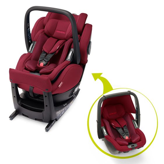 Recaro Reboarder-Kindersitz Salia Elite i-Size - Select - Garnet Red