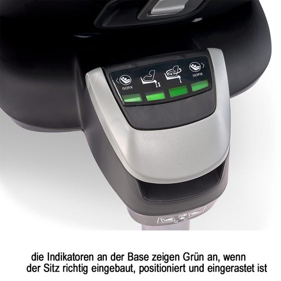 Recaro Reboarder-Kindersitz Salia Elite i-Size - Select - Night Black