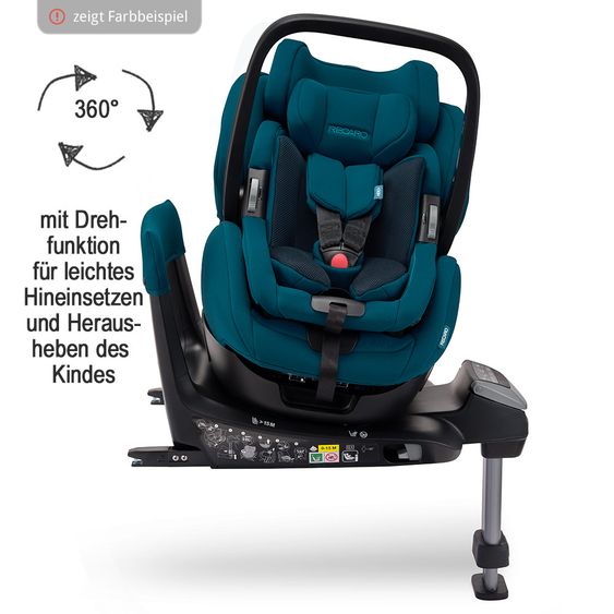 Recaro Reboarder-Kindersitz Salia Elite i-Size - Select - Night Black