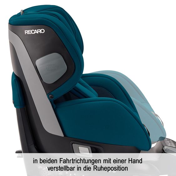 Recaro Reboarder-Kindersitz Salia Elite i-Size - Select - Teal Green