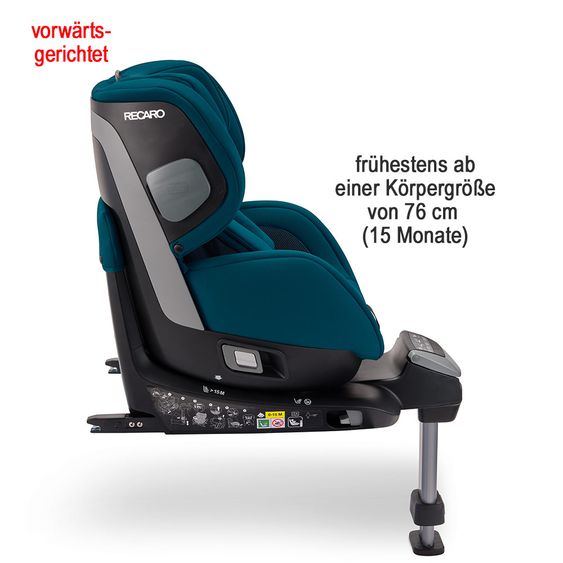 Recaro Reboarder-Kindersitz Salia Elite i-Size - Select - Teal Green