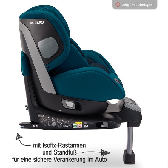 Recaro Reboarder-Kindersitz Salia i-Size - Prime - Silent Grey