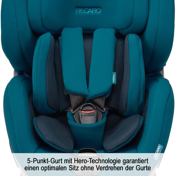 Recaro Reboarder-Kindersitz Salia i-Size - Select - Teal Green