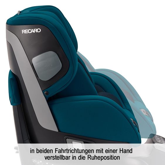 Recaro Reboarder-Kindersitz Salia i-Size - Select - Teal Green