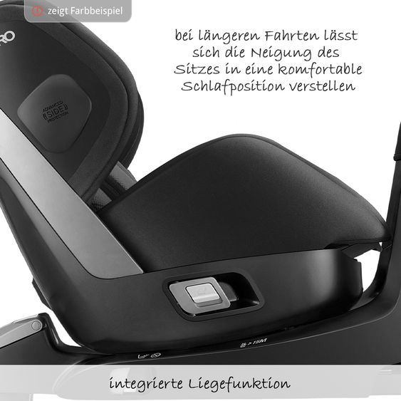 Recaro Reboarder-Kindersitz Zero.1 Elite i-Size - Aluminium Grey