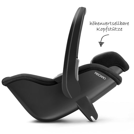 Recaro Reboarder-Kindersitz Zero.1 Elite i-Size - Carbon Black