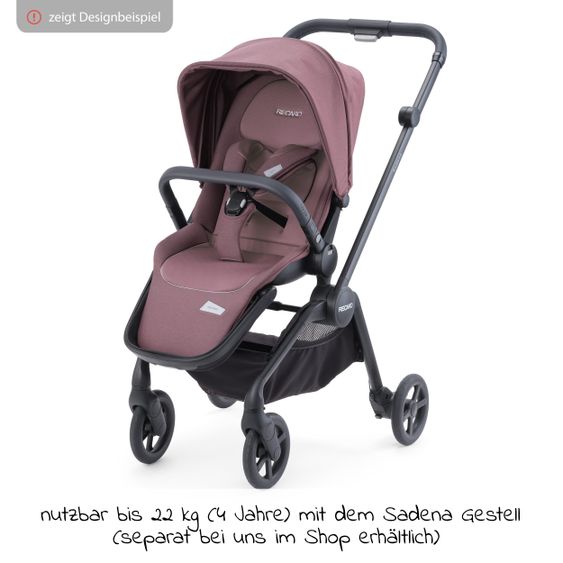 Recaro Sitzeinheit für Sadena und Celona - Prime - Pale Rose